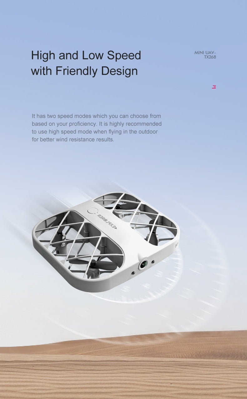 Mini Drone con Cámara Voladora Ultra Compacta 4K, Perfecto para Selfie –  Freshh Case